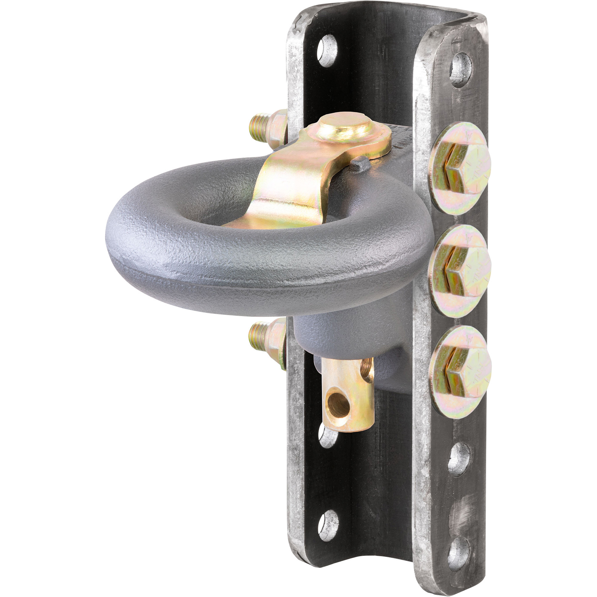 Curt SecureLatch 20-Ton Adjustable Lunette Ring and Channel Set, Model# 48641